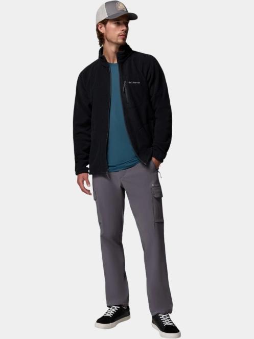 pulover polar pt. barbati Columbia Fast Trek II Full Zip Fleece negru 5