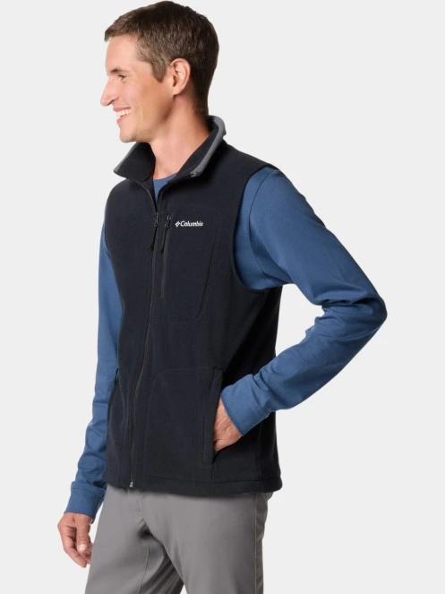 vesta pt. barbati Columbia Fast Trek Fleece Vest negru 3