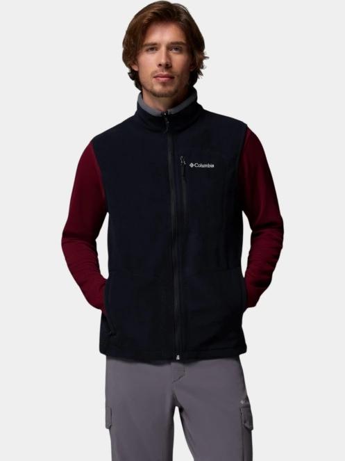 vesta polar pt. barbati Columbia Fast Trek Fleece Vest negru 2