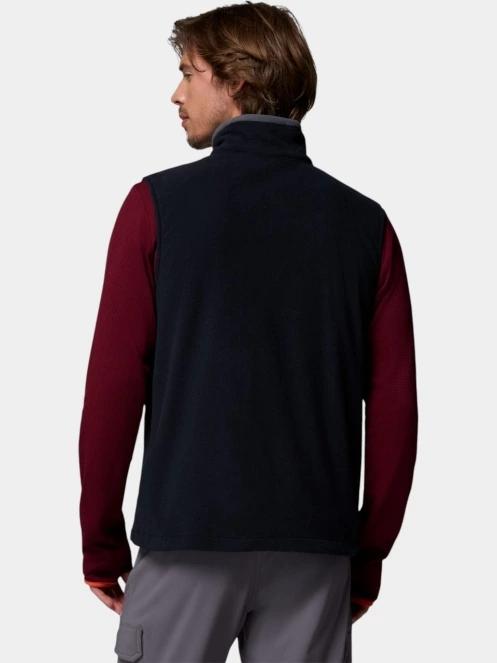 vesta polar pt. barbati Columbia Fast Trek Fleece Vest negru 4