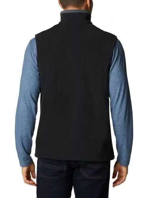 vesta polar pt. barbati Columbia Fast Trek Flecce Vest negru 3