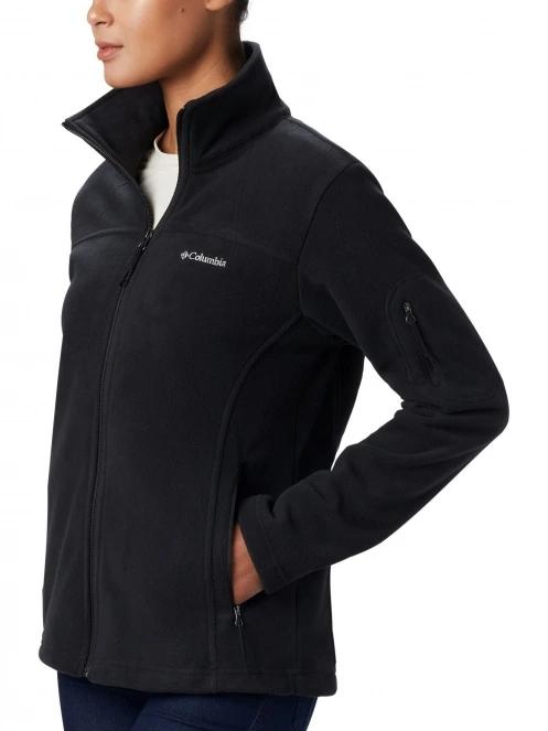 pulover polar pt. femei Columbia Fast Trek II Jacket negru 3