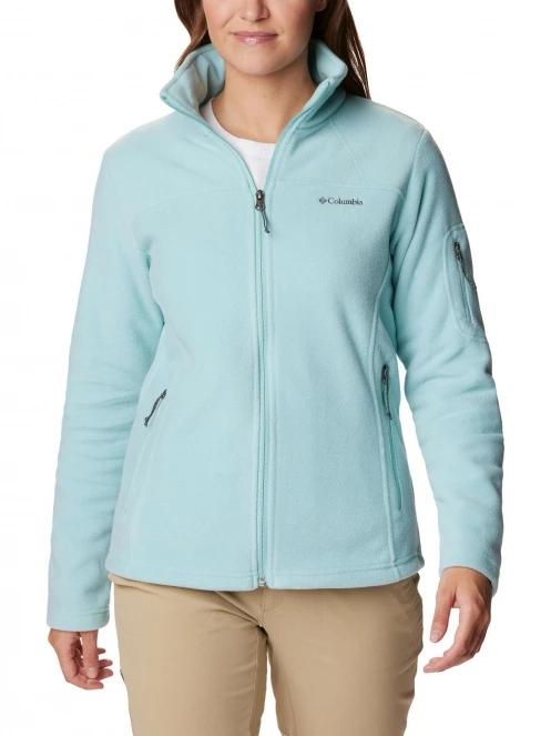 pulover polar pt. femei Columbia Fast Trek II Jacket albastru 2