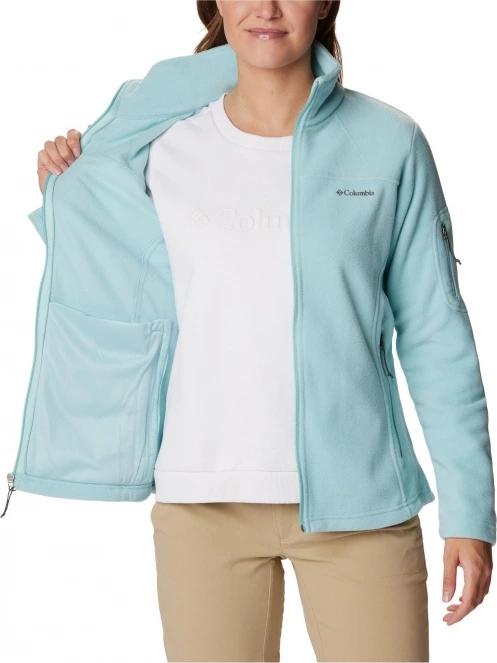 pulover polar pt. femei Columbia Fast Trek II Jacket albastru 6