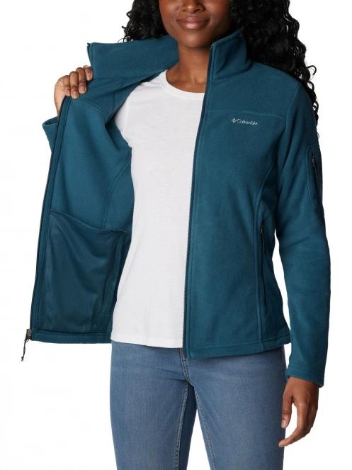 pulover polar pt. femei Columbia Fast Trek II Jacket verde 6