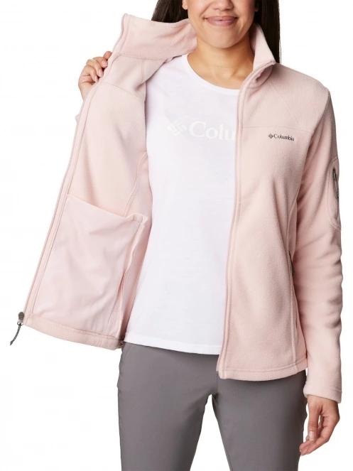 pulover polar pt. femei Columbia Fast Trek II Jacket roz 6
