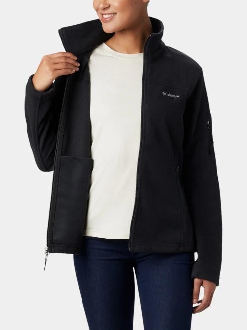 pulover polar pt. femei Columbia Fast Trek II Jacket negru 5
