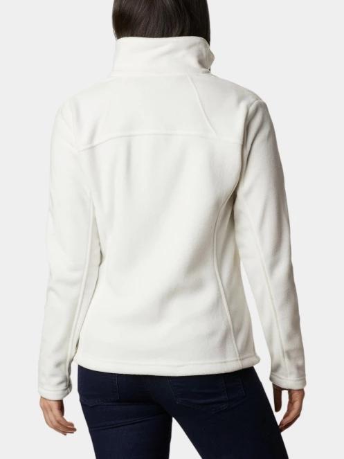 pulover polar pt. femei Columbia Fast Trek II Jacket nisip 4