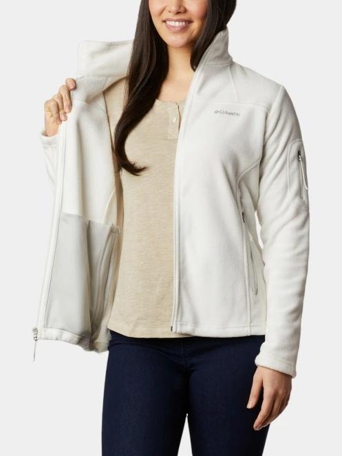 pulover polar pt. femei Columbia Fast Trek II Jacket nisip 5