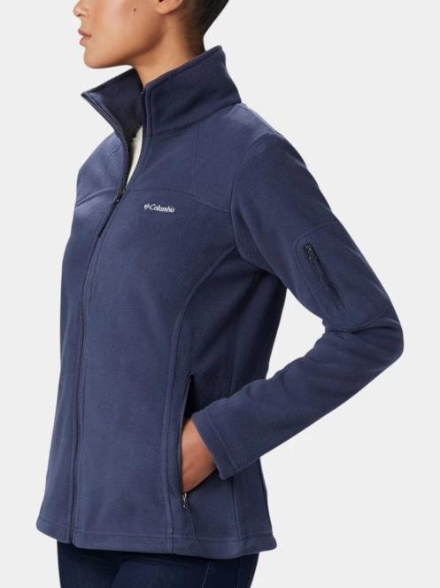 pulover polar pt. femei Columbia Fast Trek II Jacket albastru 3
