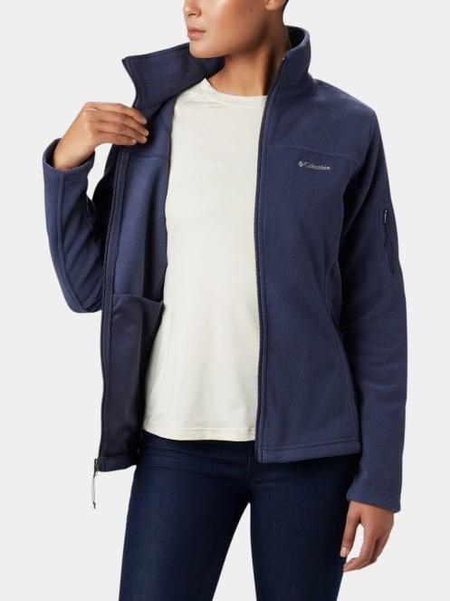 pulover polar pt. femei Columbia Fast Trek II Jacket albastru 5