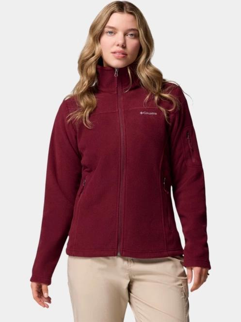 pulover polar pt. femei Columbia Fast Trek II Jacket rosu 2