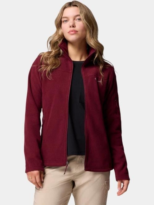 pulover polar pt. femei Columbia Fast Trek II Jacket rosu 5