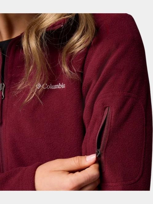 pulover polar pt. femei Columbia Fast Trek II Jacket rosu 9