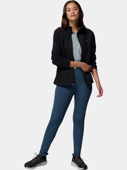 pulover polar pt. femei Columbia Fast Trek II Jacket negru 5