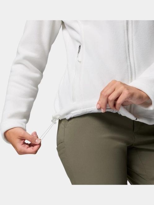 pulover polar pt. femei Columbia Fast Trek II Jacket alb 7