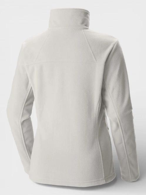 pulover polar pt. femei Columbia Fast Trek II Jacket alb 10