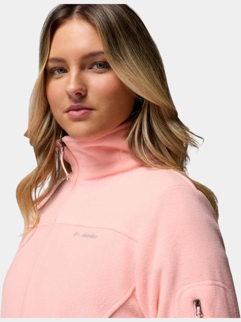 pulover polar pt. femei Columbia Fast Trek II Jacket roz 6