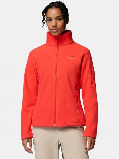 pulover polar pt. femei Columbia Fast Trek II Jacket rosu 2