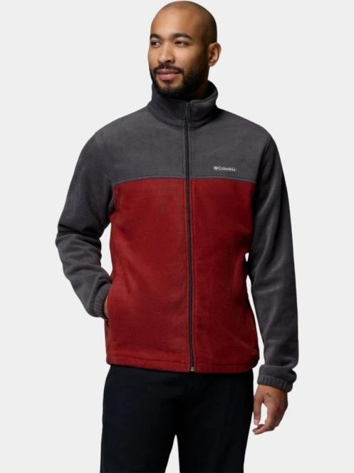 pulover polar pt. barbati Columbia Steens Mountain Full Zip 2.0 rosu 2