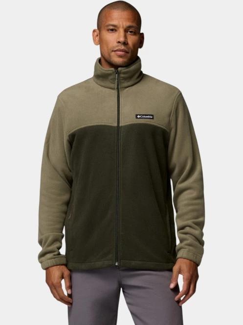 pulover polar pt. barbati Columbia Steens Mountain Full Zip 2.0 verde 2