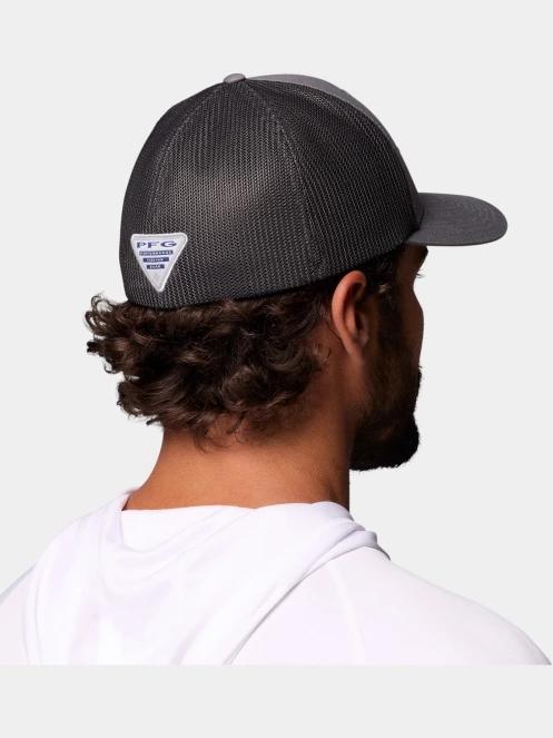 sapca de baseball Columbia PFG Logo Mesh Ball Cap gri 3