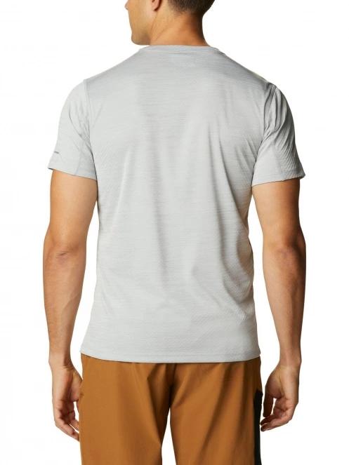 tricou pentru sport, cu maneci scurte pt. barbati Columbia Zero Rules Short Sleeve Shirt gri 4