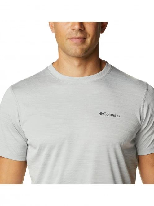 tricou pentru sport, cu maneci scurte pt. barbati Columbia Zero Rules Short Sleeve Shirt gri 5