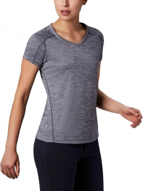 tricou pentru sport, cu maneci scurte pt. femei Columbia Zero Rules Short Sleeve Shirt albastru 3