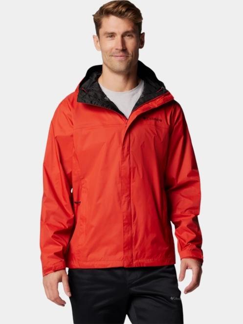 haine de ploaie pt. barbati Columbia Watertight II Jacket rosu 2