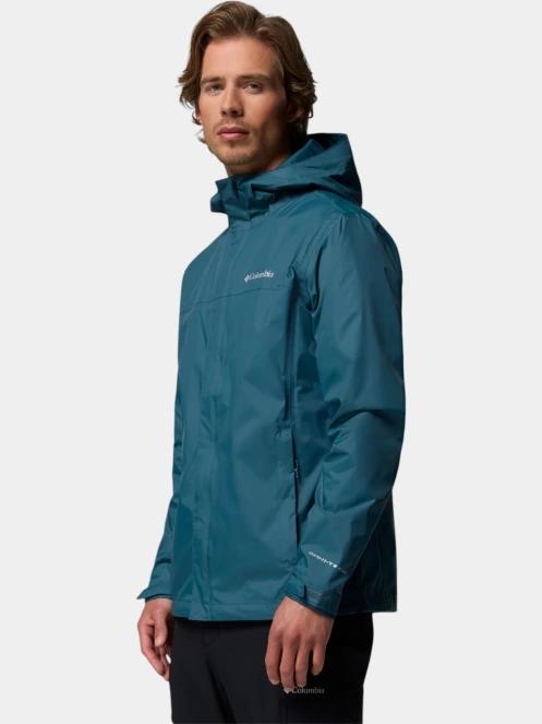 haine de ploaie pt. barbati Columbia Watertight II Jacket albastru 4