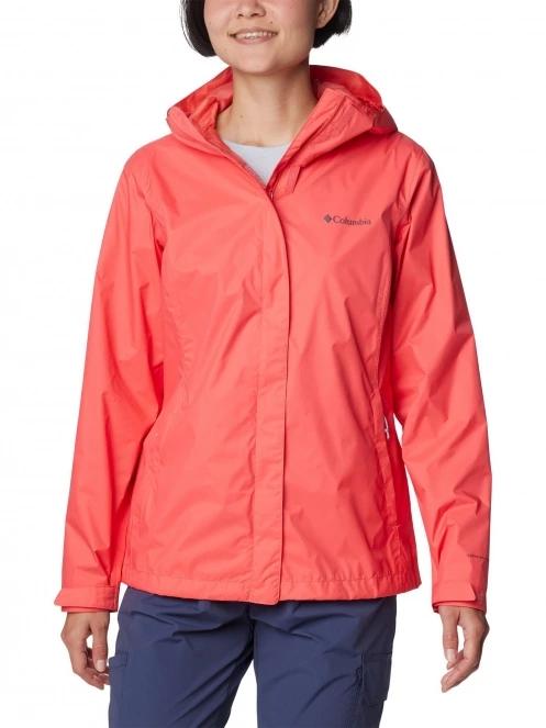 haine de ploaie pt. femei Columbia Arcadia II Jacket rosu 2
