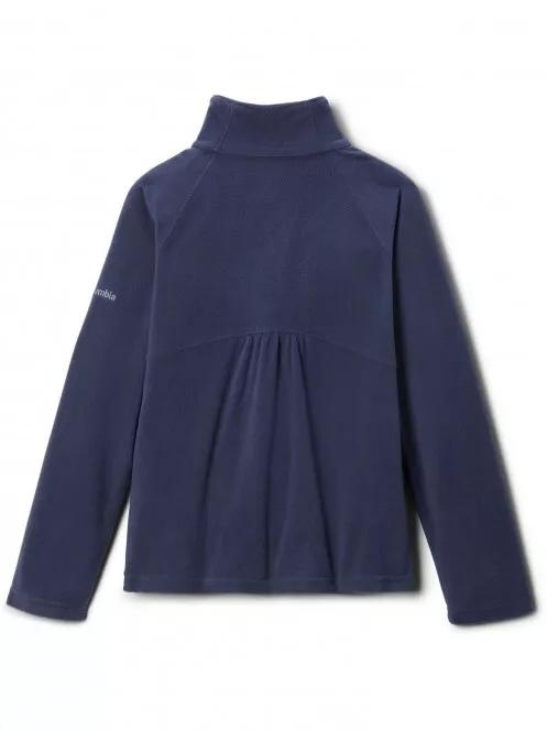pulover polar Columbia Glacial Fleece Half Zip albastru 3