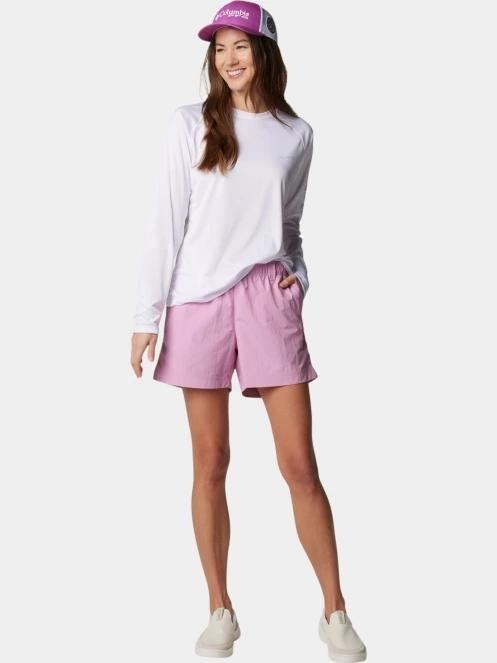 tricou cu maneci lungi, pentru sport pt. femei Columbia Tidal Tee II Long Sleeve Shirt alb 5