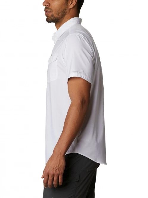 camasa cu maneci scurte pt. barbati Columbia Utilizer II Solid Short Sleeve Shirt alb 3