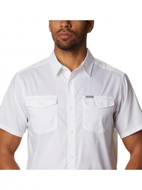camasa cu maneci scurte pt. barbati Columbia Utilizer II Solid Short Sleeve Shirt alb 5