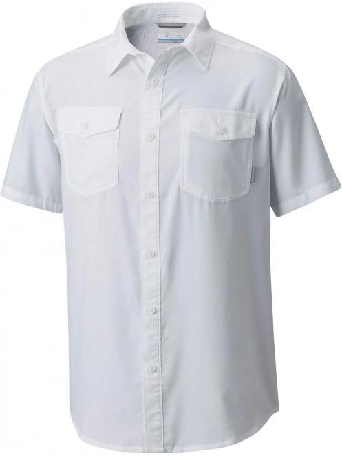 camasa cu maneci scurte pt. barbati Columbia Utilizer II Solid Short Sleeve Shirt alb 7