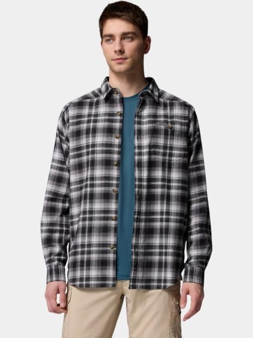 camasa cu maneci lungi pt. barbati Columbia Cornell Woods Flannel Long Sleeve Shirt gri 5