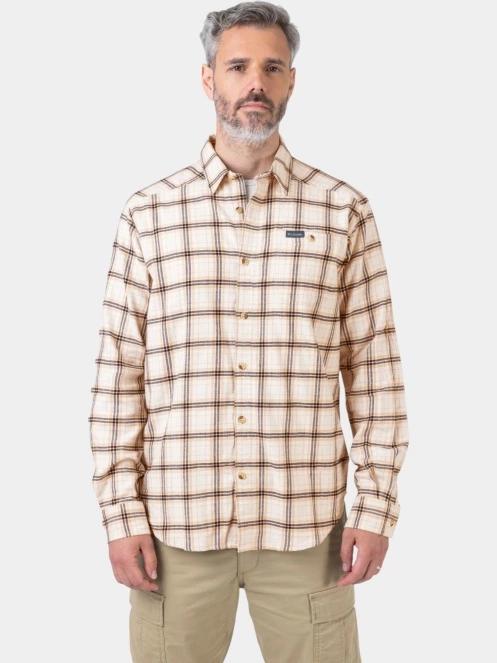 camasa cu maneci lungi pt. barbati Columbia Cornell Woods Flannel Long Sleeve Shirt nisip 8