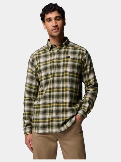 camasa cu maneci lungi pt. barbati Columbia Cornell Woods Flannel Long Sleeve Shirt verde 2