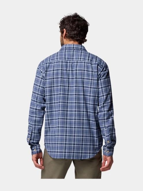 camasa cu maneci lungi pt. barbati Columbia Cornell Woods Flannel Long Sleeve Shirt albastru 4