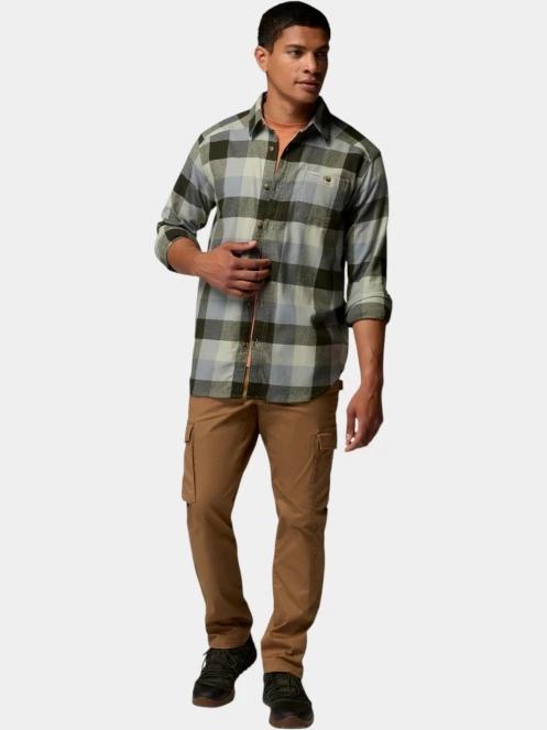 camasa cu maneci lungi pt. barbati Columbia Cornell Woods Flannel Long Sleeve Shirt verde 5