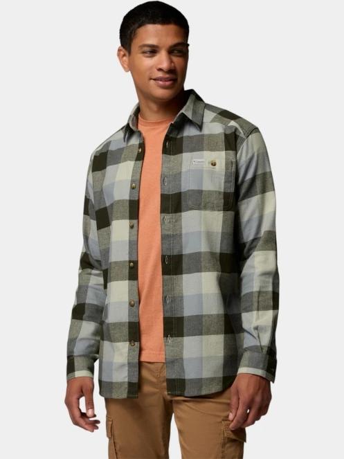 camasa cu maneci lungi pt. barbati Columbia Cornell Woods Flannel Long Sleeve Shirt verde 6