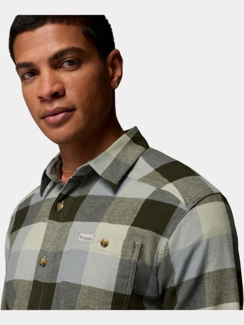 camasa cu maneci lungi pt. barbati Columbia Cornell Woods Flannel Long Sleeve Shirt verde 7