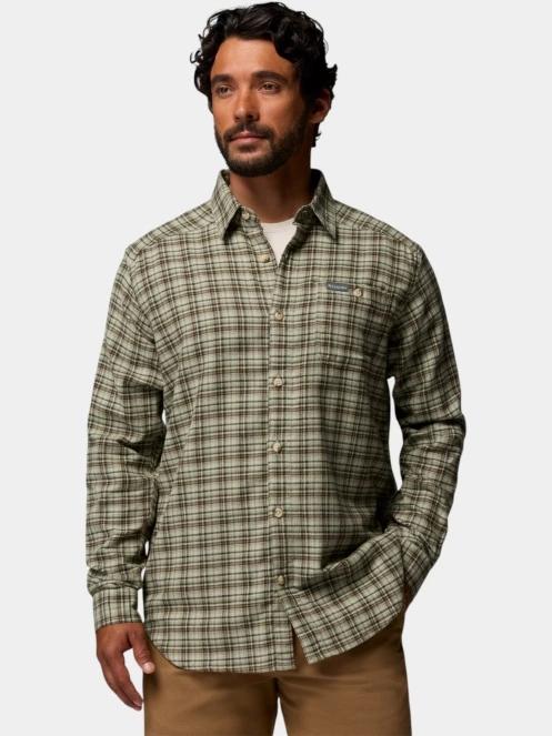 camasa cu maneci lungi pt. barbati Columbia Cornell Woods Flannel Long Sleeve Shirt verde 2