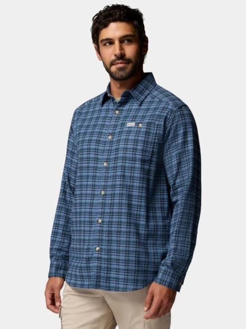 camasa cu maneci lungi pt. barbati Columbia Cornell Woods Flannel Long Sleeve Shirt albastru 3