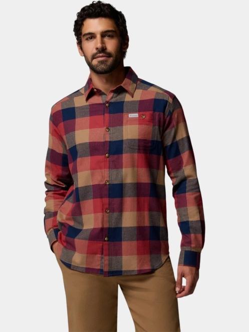 camasa cu maneci lungi pt. barbati Columbia Cornell Woods Flannel Long Sleeve Shirt rosu 2