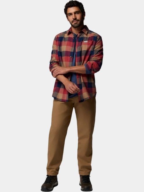 camasa cu maneci lungi pt. barbati Columbia Cornell Woods Flannel Long Sleeve Shirt rosu 5