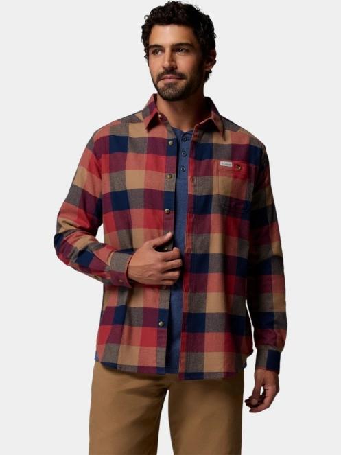 camasa cu maneci lungi pt. barbati Columbia Cornell Woods Flannel Long Sleeve Shirt rosu 6