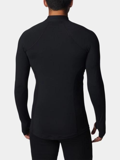 top lenjerie de corp pt. barbati Columbia Midweight Stretch Long Sleeve Half Zip negru 4